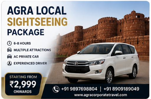 agra corporate travel toure plan packages with feature and amount (2)